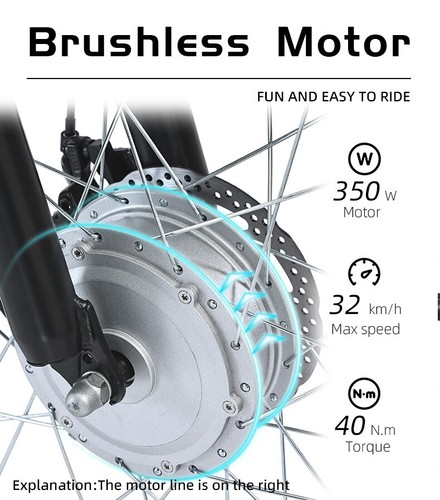 Triciclo Eléctrico 24 Pulgadas 350W 20AH E-Bike 3 Ruedas Bicicleta Triciclo EU Trike - Imagen 7 de 22