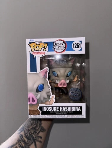 Funko Pop! Demon Slayer Inosuke Hasibira #1261 Special Edition!
