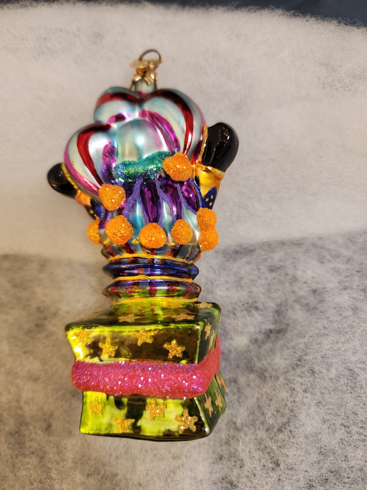 2005 Christopher Radko Ornament, Joyful Surprise, Blown Glass, Hand