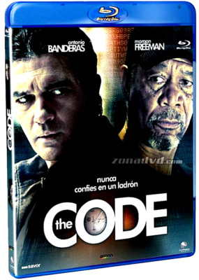 The CODE Antonio Banderas, Morgan Freeman BLU-RAY Región B  L-E