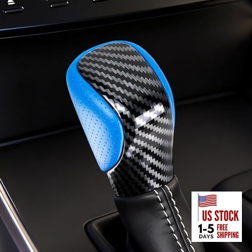 Gear Shift Knob Compatible with Lexus ES GS GX is NX RC RX 2014-2025 Car Blue - Picture 1 of 8