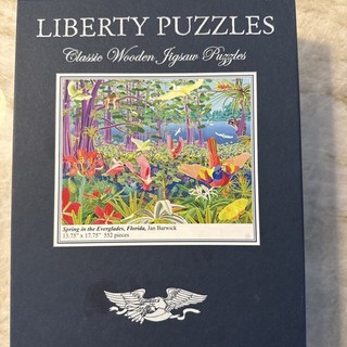 Liberty Wooden Puzzle Spring in the Everglades Florida