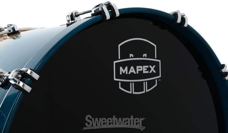 Mapex Saturn SR628XU 5-piece Studioease Shell Pack - Aqua Fade