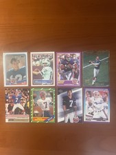 Buffalo Bills Vintage Quarterback Lot of (8) w/ Kelly Ferguson Reich Flutie EX