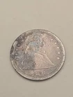 1891 Seated Liberty Silver Quarter 25c