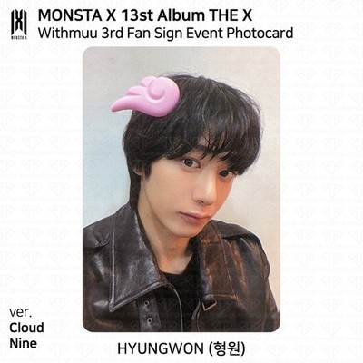 MONSTA X The 13th Mini Album THE X Withmuu 3rd Fan Sign Event