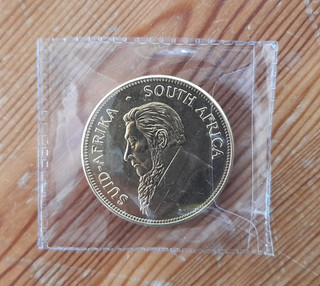 Krügerrand 1Oz 1967 Deko Medaille in Schutzfolie (Gebraucht)