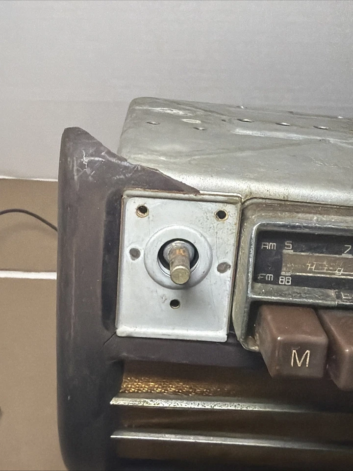 Radio Pontón Mercedes Benz Becker Europa 190SL 190 de Colección con Amplificador + Altavoz ¡Sin Probar! Foto 2 de 4