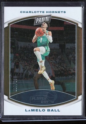 2023-24 Panini Player of the Day #5 LaMelo Ball Orange #/199