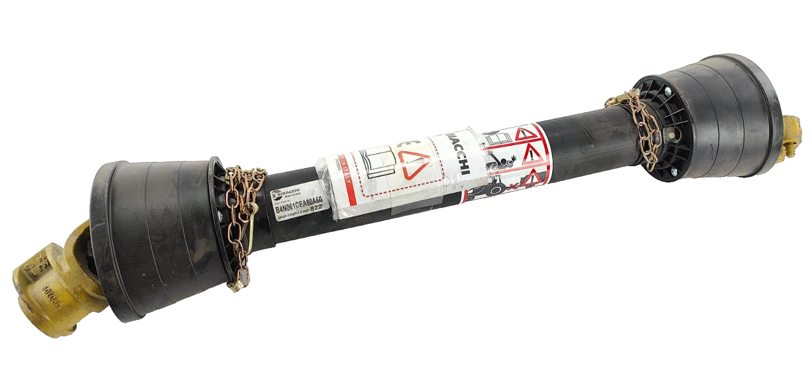 NEW BINACCHI PTO SHAFT B4N061CEA60A60 610mm - 1 3/8 Z6 Yoke