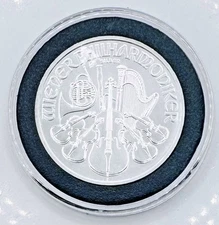 2025 Austria 1.5 Euro Silver Vienna Philharmonic 1 oz Fine Silver