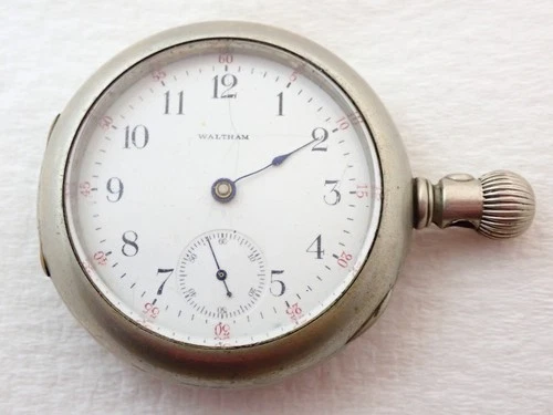 ANTIQUE 18s WALTHAM GRADE 18 7 JEWEL POCKET WATCH PARTS