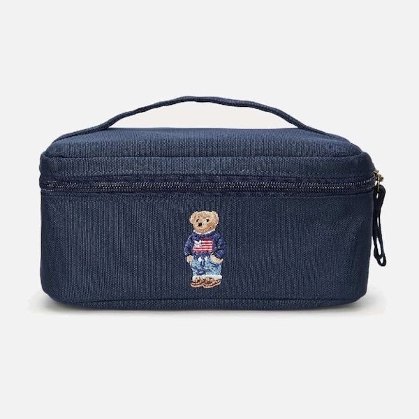 POLO RALPH LAUREN Polo Bear Lunch Box pouch drawstring bag gift | eBay