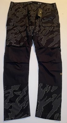 G-Star RAW 3D Regular Tapered Cargo 3.0 Cloack Island Camo Ripstop 38x34 NWT