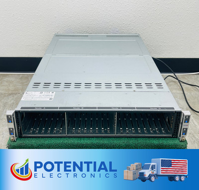 USED - Supermicro SuperServer SYS-2029TP-HTR 2U, 4x Nodes Dual-socket LGA-3647