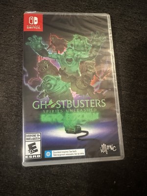Ghostbusters: Spirits Unleashed Ecto Edition Nintendo Switch Cover glows in dark