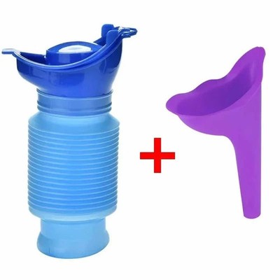Portable Urinal Male Female Emergency Travel Camping Car Toilet Pee Bottle Kit