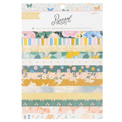 American Crafts Single-Sided Paper Pad 6''X8'' 36/Pkg-Maggie Holmes Parasol - MH01