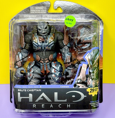 Halo マスターチーフ ブルートチーフテン フィギュア セット 海外限定 McFarlane Halo Reach Series 5 Brute Chieftain Covenant Action