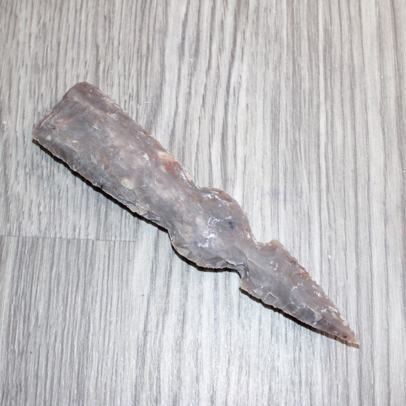 1 Stone Ornamental Tomahawk Head #167       Agate Jasper Ax Axe Hatchet