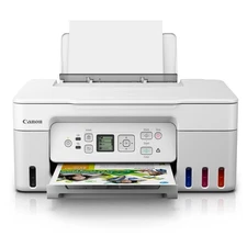 Canon PIXMA G3270 Wireless MegaTank All-In-One Color Inkjet Printer, White