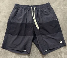 Vuori Shorts Mens Medium Blue Kore Short Lined Performance Stretch Running