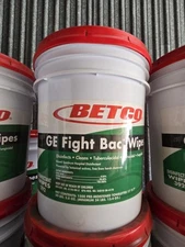 Betco Big Bucket GE Fight Bac Wipes, Fresh Scent, 7" x 11", 1500PK