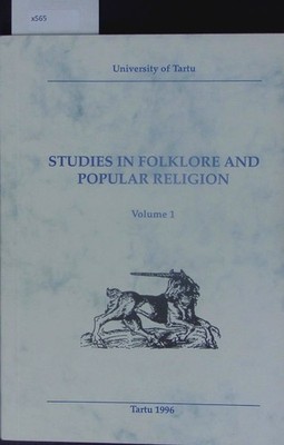 Papers delivered at the Symposium ''Walter Anderson and Folklore Studies Today''.