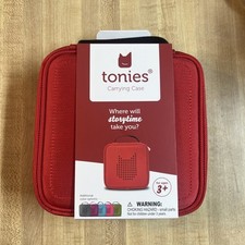 Tonies Carrying Case For Characters Red. New.  100017