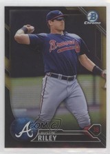 2016 Bowman Chrome Prospects Black & Gold Refractor Austin Riley #BCP202 10g6