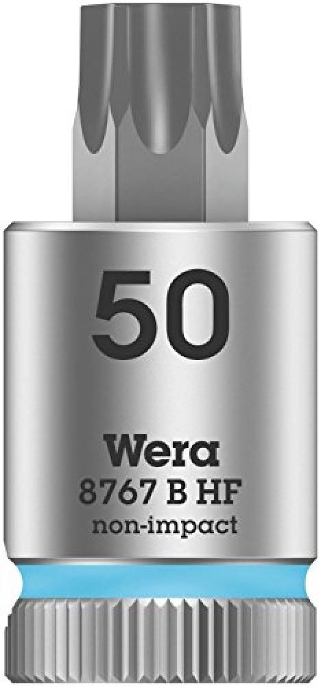 (TG. TX 50 x 38,5 mm) 'Wera 05003072001 8767 B HF Vaso di punta Zyklop Torx con 