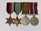 ww2 British raf military medals including very rare air crew Europe star