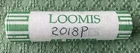2018 P Uncirculated Roosevelt Dime Roll in Original Bank Roll