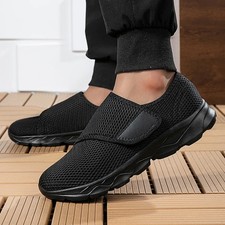 Women Wide Fit Walking Shoes Orthopedic Diabetic Comfort for Swollen Feet on