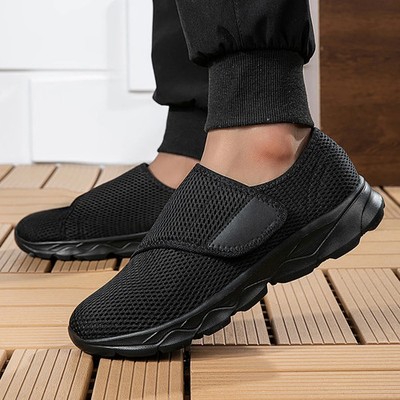 Women Wide Fit Walking Shoes Orthopedic Diabetic Comfort for Swollen Feet on