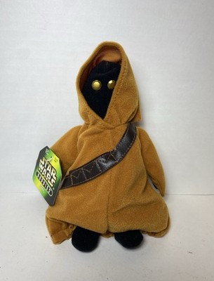 Star Wars Buddies Jawa Beanie Plush With Tag 7  Kenner 1997