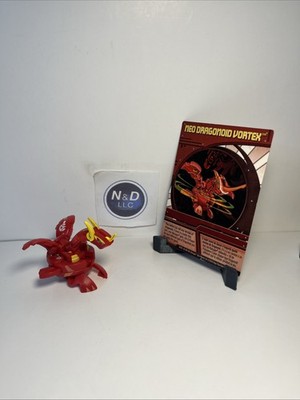 Bakugan Battle Brawlers Pyrus Neo Dragonoid Vortex SPINS 650G W/Card RARE