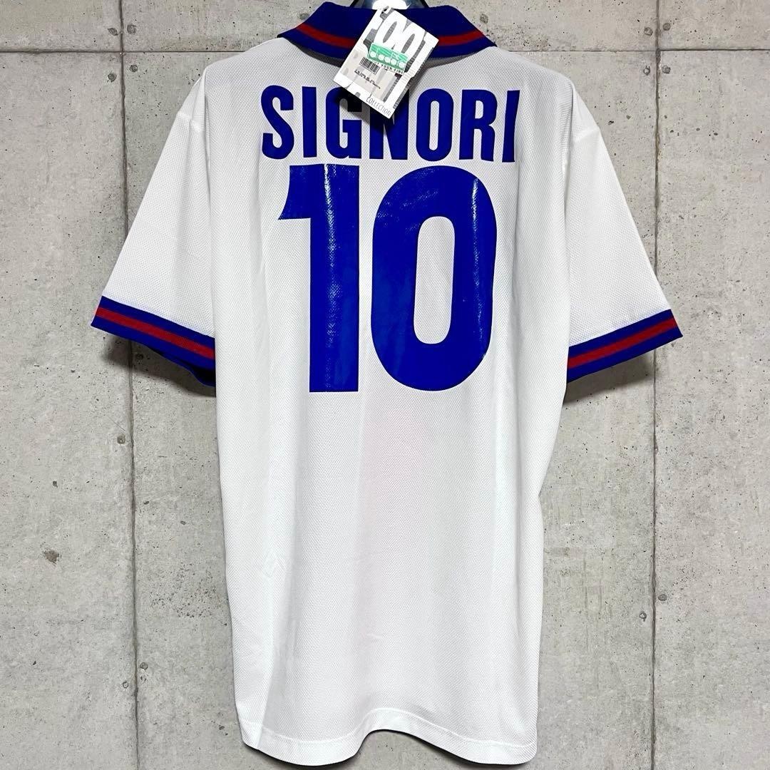 Giuseppe Signori #10 Bologna FC 98/99 Away Jersey Diadora Size L