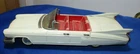 VINTAGE BANDAI TIN FRICTION 1959 4 DOOR CADILLAC CONVERTIBLE 12" VERSION