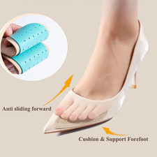 Metatarsal Pads Women, 2 Pairs Ball of Foot Cushions for Women, Anti Slip Wei...