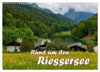 "Calendar 2027 · US Version · Around The Riessersee (Wall Calendar 2027 17\" × 12\""