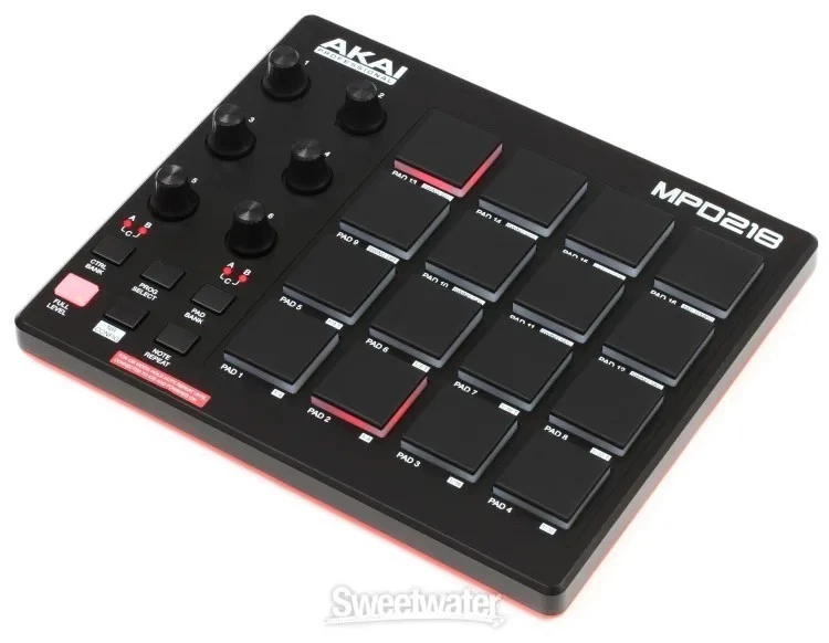 🥁 AKAI MPD218 – Mint in Box | USB MIDI Pad Controller | Complete w/ Accessories - Image 4 of 4
