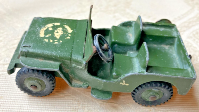 Dinky Toys Jeep Willys Meccano - 1/43 - Tout-terrain 1948 - Pièce Manquante (état)