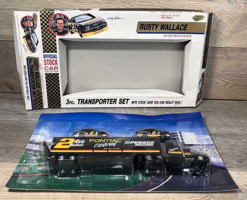 1992 NASCAR RUSTY WALLACE Transporter Road Champs 1:64 Diecast 3 PC Set - Picture 10 of 17