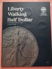 1937 - 1947 Liberty Walking Half Dollar Collection Book 30 Coins - FULL SET