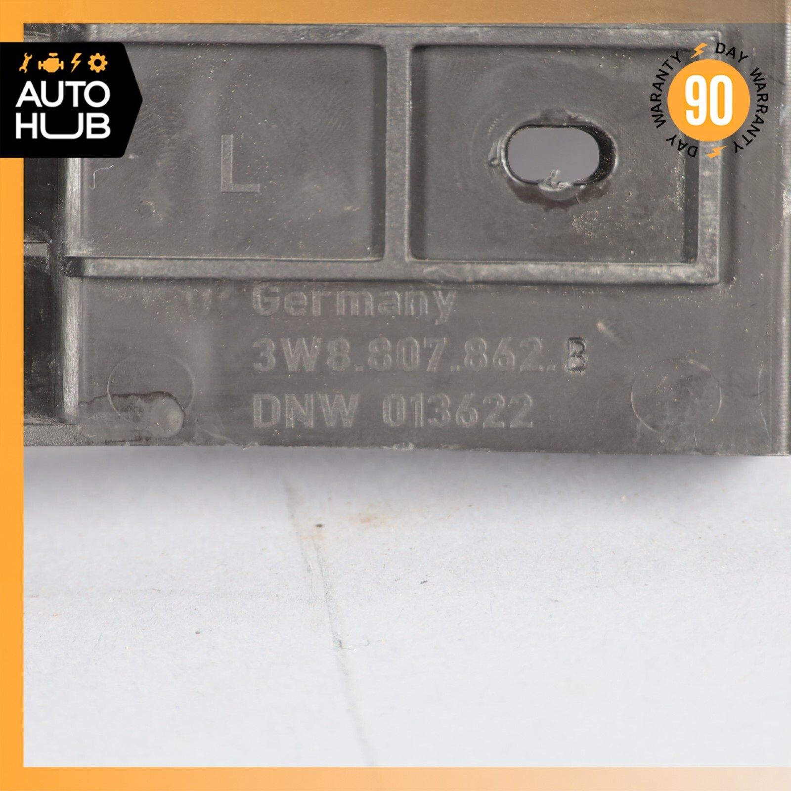 03-12 Bentley Continental GTC GT Rear Left Bumper Holder Support Bracket OEM 59k