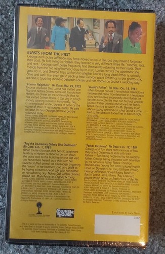 The Jeffersons The Collector's Edition Lot (2 VHS Tapes) Hard-Case. Sealed. - Picture 3 of 9