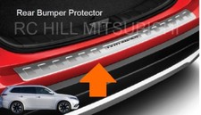 Genuine Mitsubishi 2016 Outlander Rear Bumper Protection Guard Plate Mz574707ex Genuine Mitsubishi 2016 Outlander Rear Bumper Protection Guard Plate Mz574707ex