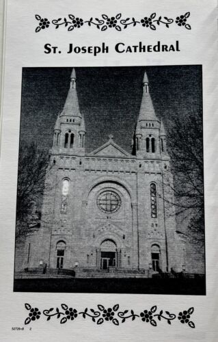 Sioux Falls South Dakota Ethnic cookbook VTG SD Catholic Church Cathedral 2003