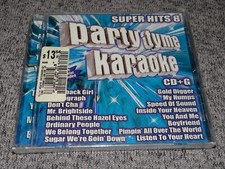 Party Tyme Karaoke Super Hits 8 CD G Volume 8, 2006 Brand New  Factory Sealed